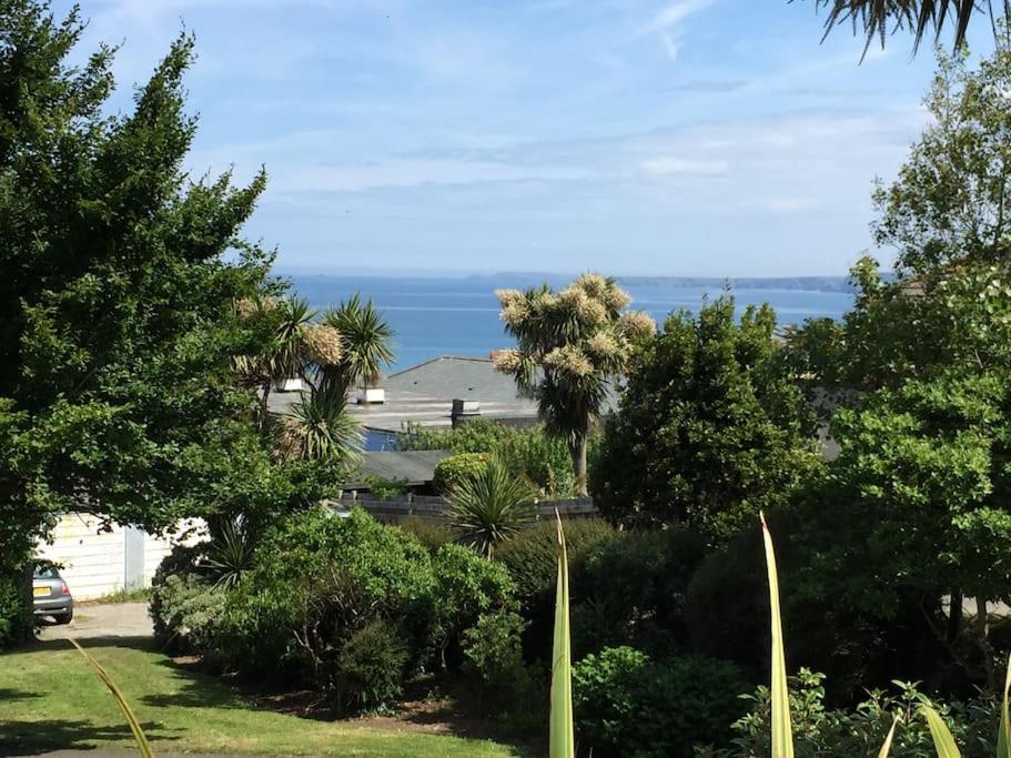 2Bed With Pool & Sea View Apartment New Quay Exterior foto